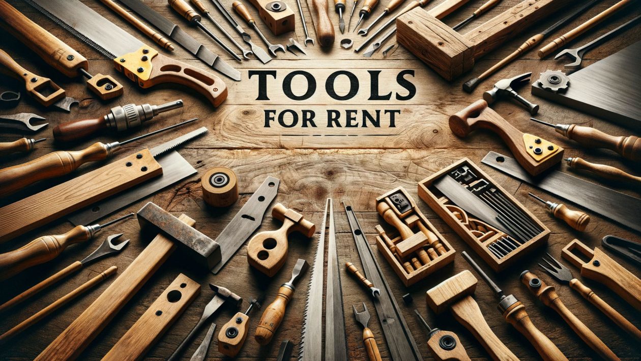Woodworking tools for rent