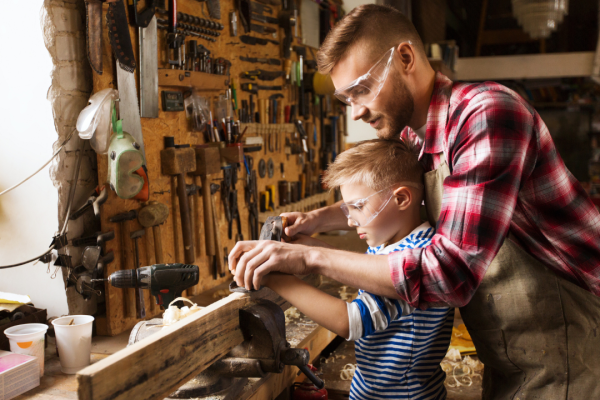 woodworking with kids